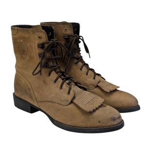 Ariat Lacer Kiltie Boots GUC $170 Size 7B   S3913
